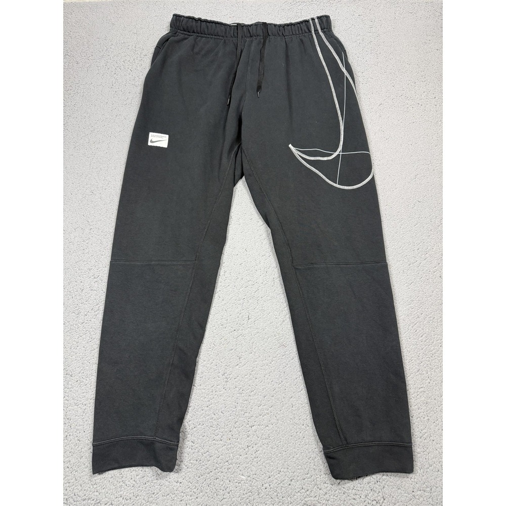 Nike Sweatpants Mens XL Black Dri-FIT Fleece Joggers Pants Athletic DQ6614-010